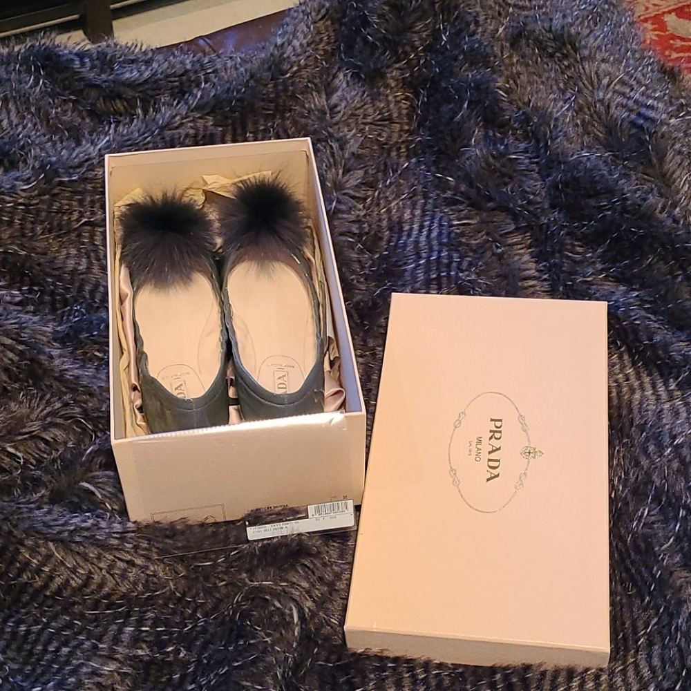 Girls Prada shoes